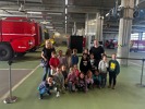 MŠ - Návštěva letiště Václava Havla, barevná třída (30. 4. 2025)